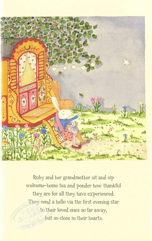 【中商原版】红鞋子露比游伦敦 英文原版 Ruby Red Shoes Goes To London 获奖名家故事绘本 6-9岁 商品图3