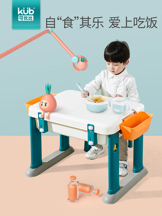 可优比儿童多功能积木桌大颗粒男宝女孩拼插积木拼装玩具桌子不可调节【清仓】 商品图4