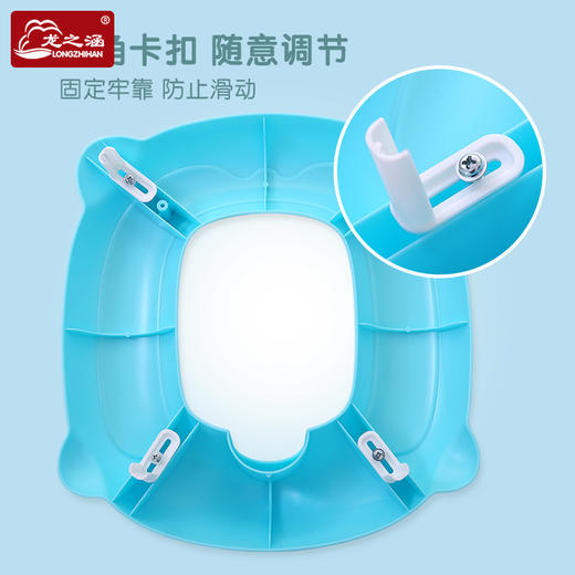 龙之涵通用型加厚款马桶圈婴儿童男女宝宝坐便圈马桶垫小孩坐便器 商品图4