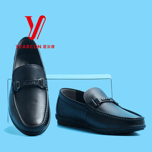 意尔康男士乐福鞋8112ar58612a