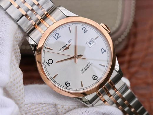 AF浪琴开创者系列，腕表尺寸40X11mm。纤薄的圆弧型壳套，代表了复刻界zuiding端的工艺水平。每一件合格品都需经过A.Factory制表师 商品图2