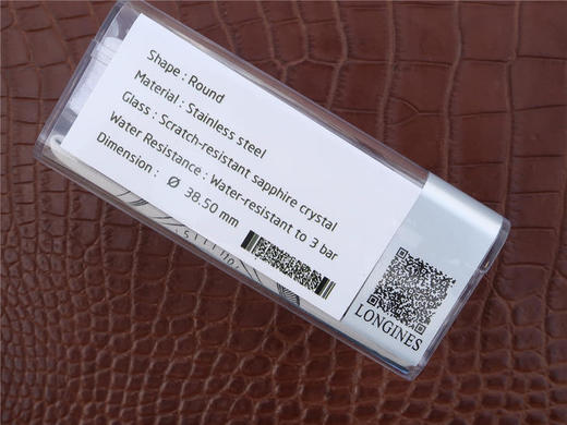 LG浪琴制表传统名匠系列L2.755.4.77.3男表，星期日历双历男表，瑞士进口ETA2836机芯，38.5mm.越巅峰，成就经典. 商品图10