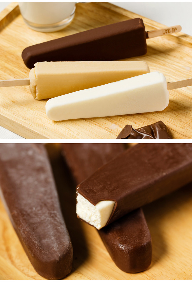 6支超级秒杀田牧银钻焦糖太妃雪糕75g