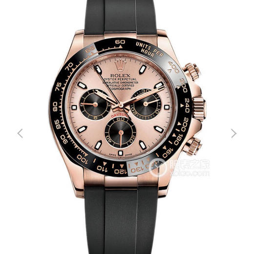 N劳力士迪通拿V8终极版本116520，专属Cal.4130自动上链机芯，精钢镀厚金表壳。表壳厚度和正品一致，全部计时功能100%完全实现 商品图0