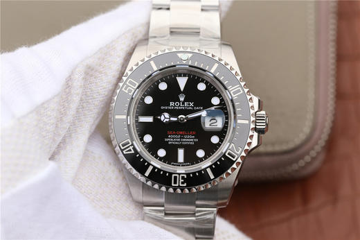 AR劳力士海使型126600（新小鬼王），2836机械机芯，直径43mm，振频：28,800每小时振荡次数 动力储备：40小时，外观表径：43毫米50周年【单红】 商品图1