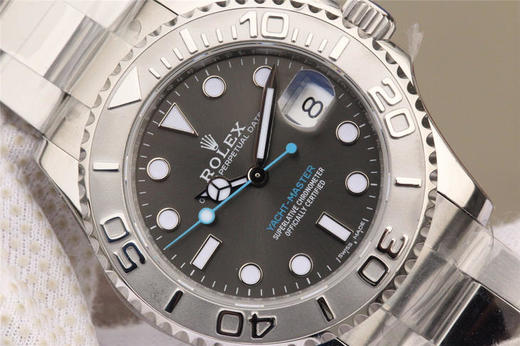 AR劳力士游艇名士型268622 中性女士款新款手表，瑞士2824自动机械,37毫米中性尺寸，更适合潮流休闲装女士或者精瘦优雅型男士 。904l不锈钢表壳 商品图4