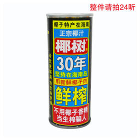 椰树牌椰子汁听装饮料245ml