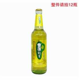 雪花纯生8度瓶装啤酒500ml