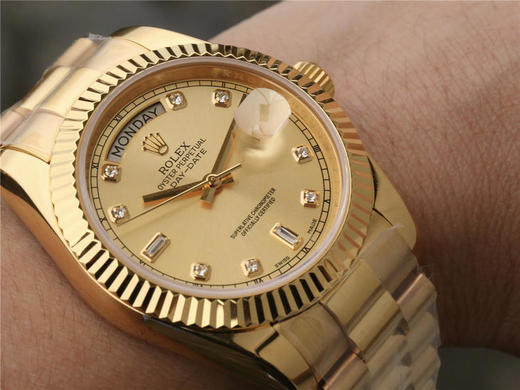 CR劳力士星期日历型218238男士手表。41毫米直径，颠覆以往传统工艺！男士腕表，精钢表带，自动机械机芯，密底 商品图14
