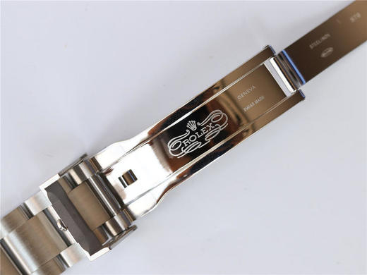 N劳力士V10S版316L／904L精钢钢带，黑鬼绿鬼水鬼潜航者116610通用原装开模钢带 商品图6