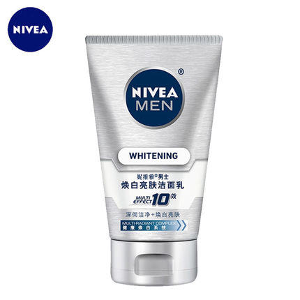 100g妮维雅男士焕白亮肤洁面乳 商品图0