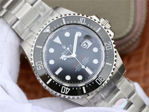 N劳力士v9版海使型126600（单红新小鬼王），原版3235机械自动机芯，904L精钢，直径43mm，振频：28,800每小时振荡次数 商品图2