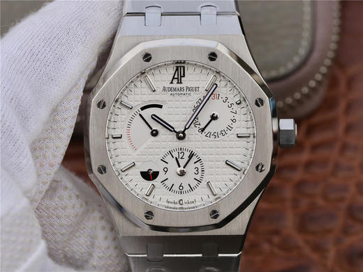 TWA爱彼皇家橡树26120，国外zui新玩物 终于有复刻解毒来了 双重时间 美联社 AP爱彼 皇家橡树 26120ST.OO.1220ST.01 复刻机芯Cal.2329/2 商品图1