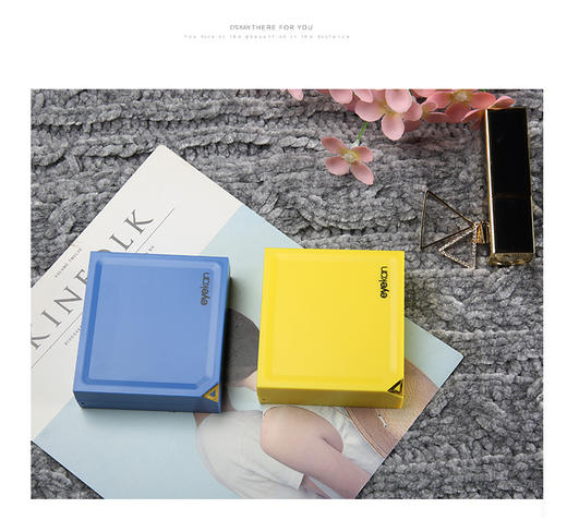 凯达1821隐形眼镜盒美瞳盒子净面简单款伴侣盒批发 商品图6