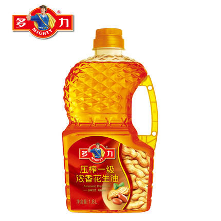 1.8L多力浓香花生油 商品图0