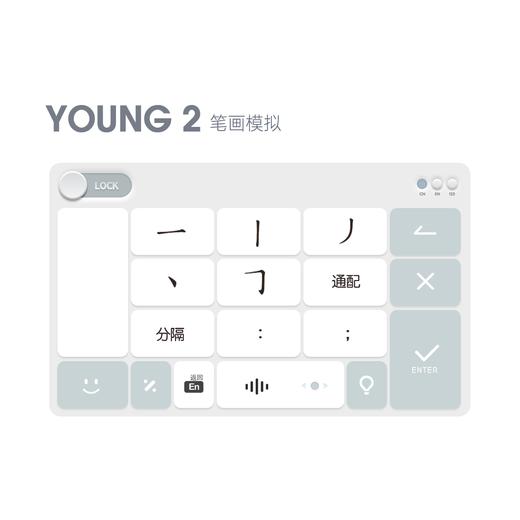 YOUNG2 No Lables 去标签动效升级版简元素，百度输入法 / 安卓适用 商品图5