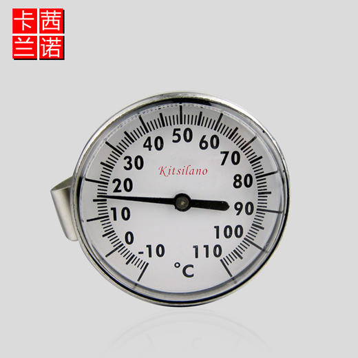 可挂式咖啡机温度计牛奶花式咖啡拉花打奶泡用不锈钢厨房测温仪 商品图1