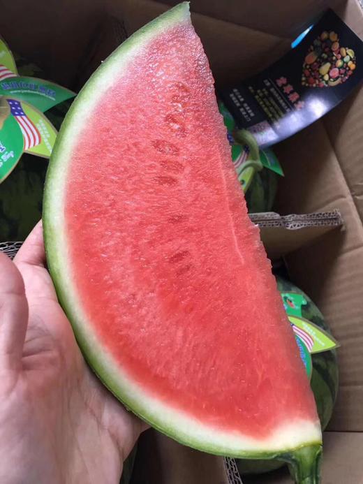 宏丰精选 帅童西瓜 皮薄肉红,肉比其他瓜更硬 口感脆甜