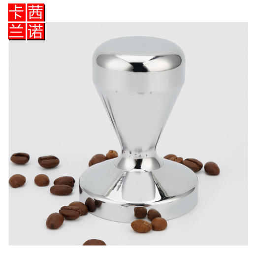 不锈钢压粉器一体实心压粉锤57.5mm意式半自动咖啡机手柄填压器 商品图1