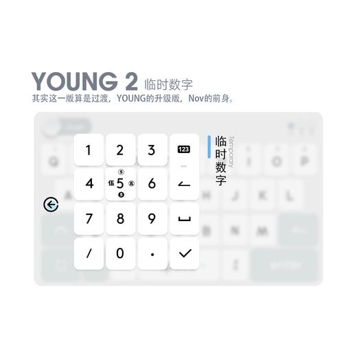 YOUNG2 No Lables 去标签动效升级版简元素，百度输入法 / 安卓适用 商品图2