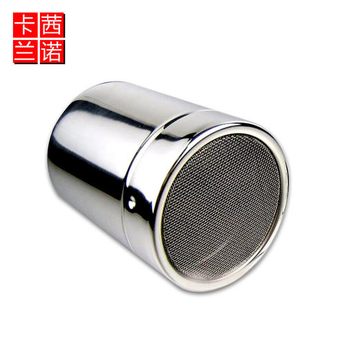 撒粉罐304不锈钢带盖可可粉咖啡撒粉筒 撒粉器精细网纱式桶调味瓶 商品图1