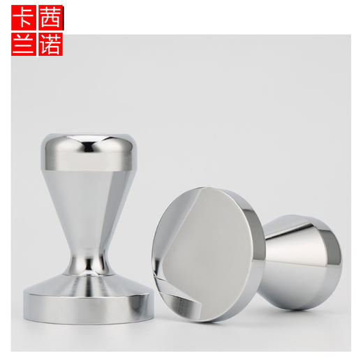 不锈钢压粉器一体实心压粉锤57.5mm意式半自动咖啡机手柄填压器 商品图2