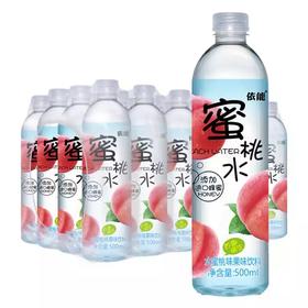 依能 蜜桃水 添加蜂蜜 果味饮料 1*24瓶