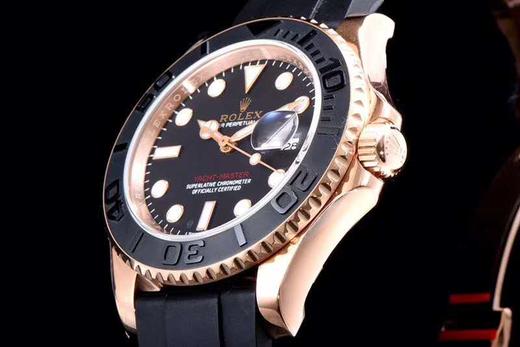 AR劳力士YM游艇YACHT-MASTER＂116655＂(游艇)系列，搭载订制版3135机芯.AR版的胶带做出了与正品一致的内含钢片的技术与质感.能与正品通用互换 商品图5