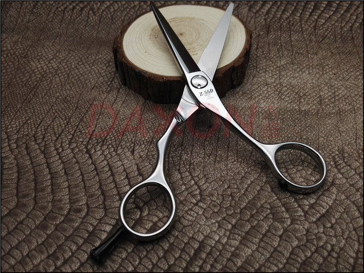 joewell井上鸡牌z55d剪刀锋利刘海结构剪线条剪不跑发平剪55寸克罗心