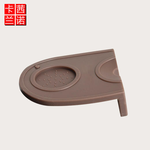 防滑压粉转角垫 全硅胶压粉垫填压器 咖啡手柄垫填压座吧台粉锤垫 商品图2