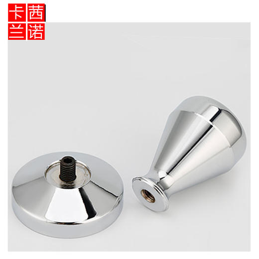 不锈钢压粉器一体实心压粉锤57.5mm意式半自动咖啡机手柄填压器 商品图3