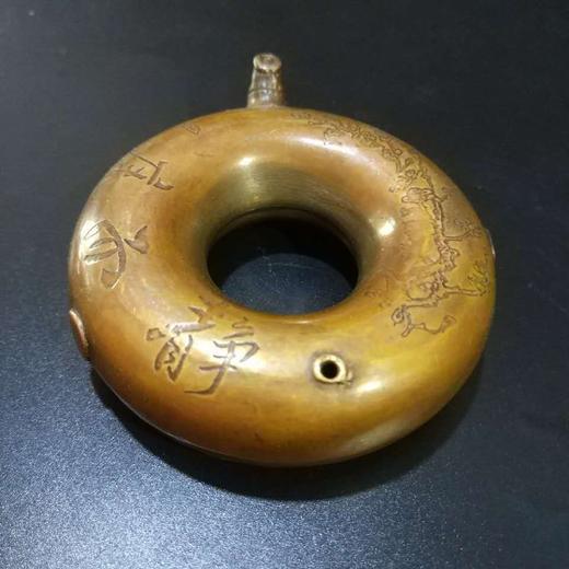 纯铜圆形文房砚滴 商品图1