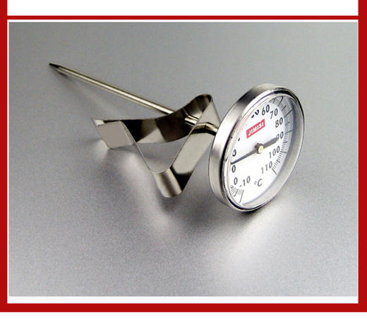 可挂式咖啡机温度计牛奶花式咖啡拉花打奶泡用不锈钢厨房测温仪 商品图4