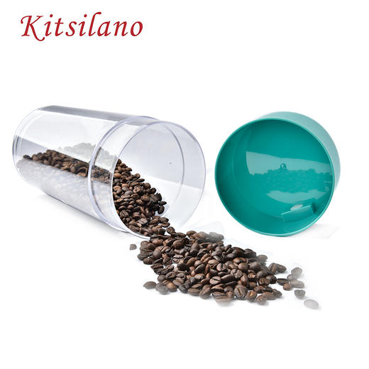 亲亲密封罐保鲜防潮真空透明咖啡豆茶叶干果按压式食品储物罐 商品图2