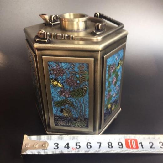 景泰蓝珐琅温酒壶 商品图4