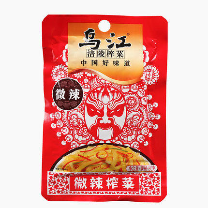 80g乌江微辣榨菜  美味下饭菜 商品图0