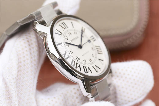ZF卡地亚 Cartier（伦敦系列）W670101chao薄经典款。正品原装开模，釆用9015机芯。SOLO系列腕表完美保留其经典的优雅与卡地亚特征 商品图4