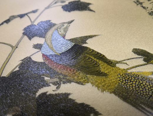 芙蓉锦鸡图金版画 商品图1