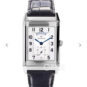 积家翻转系列Reverso腕表，表背可翻转至正面