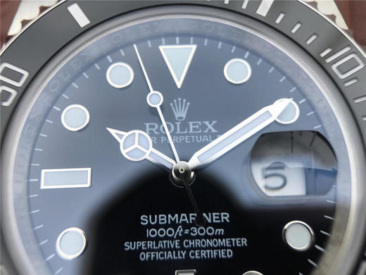 N劳力士V8版黑水鬼  潜航者系列116610LN黑鬼 此版本是基于2019年最新出的黑水鬼116610 正品Original原版开模的super copy版本首次采用904进口不锈钢 性价比极高❕❕ 商品图5