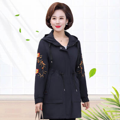 YL 8002 春秋休闲外套大码刺绣2019新款 商品图3