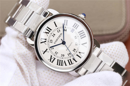 ZF卡地亚 Cartier（伦敦系列）W670101chao薄经典款。正品原装开模，釆用9015机芯。SOLO系列腕表完美保留其经典的优雅与卡地亚特征 商品图1