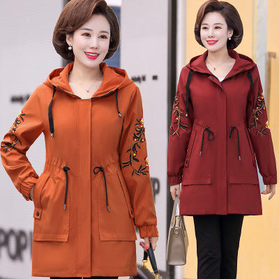 YL 8002 春秋休闲外套大码刺绣2019新款 商品图2