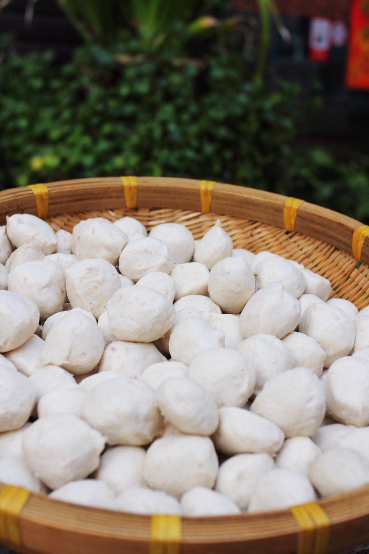 来自厦门的手打龙纹鲨鱼丸