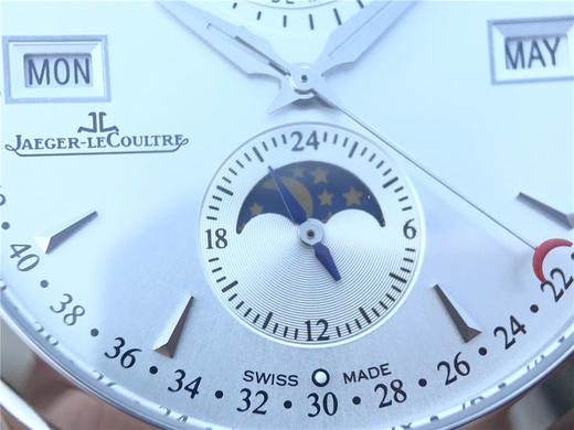 N积家大师系列Q151842A超级复刻机械腕表。 汇集动力 星期 月份 月相 功能同正品一致 超薄表径41×11mm 商品图5