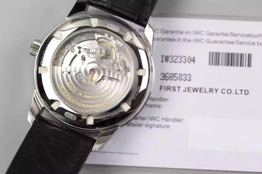 MKS万国复刻工程师系列IW323310。黑面/白面/蓝面/咖色面 ，定制原装cal：80111机芯！精钢外壳，牛皮表带，透底，男士，乱真 商品图5