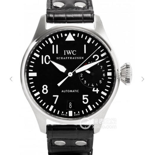 ZF万国IW500901新款大飞，3点钟位置真动能显示器，一比一原装51111自动机械机芯，表径46毫米，表壳厚度16毫米，男士，不透底，小牛皮 商品图0