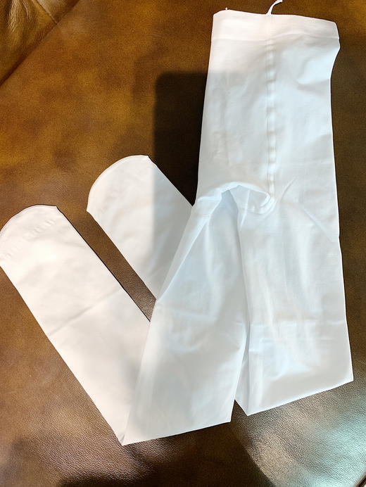 好质量抗起球儿童纯白色舞蹈女童连体裤袜春夏款