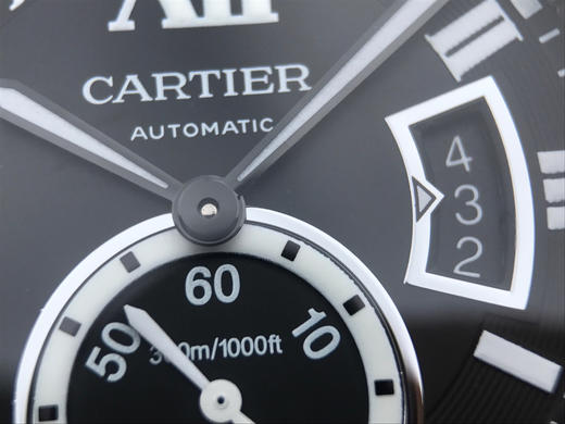 JJ卡地亚CALIBRE DE CARTIER卡历博系列W7100056潜水腕表，42mm直径，男士手表，自动机芯，密底，硅胶表带。 商品图9