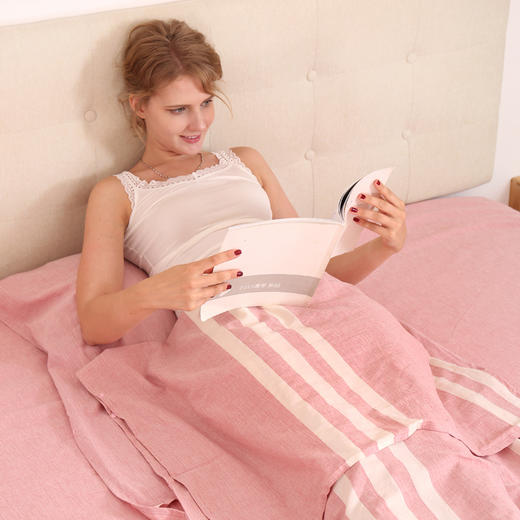 【特价清仓】龙之涵 全棉旅行睡袋 酒店火车必备隔脏睡袋单人双人 差旅出行必备隔脏神器 自带按摩效果 商品图7